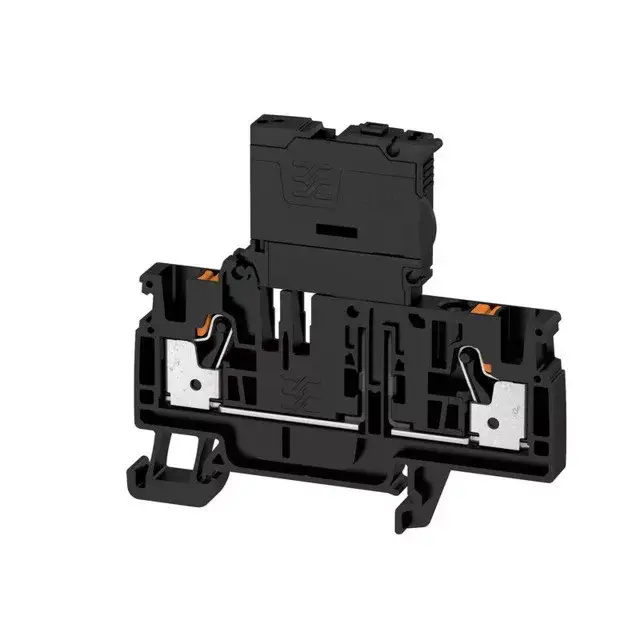 Kedvezmény Weidmüller 2429860000 AFS 4 2C BK Biztosítós sorkapcsok, PUSH IN, 4 mm2;, 250 V, 6.3 A, Fekete