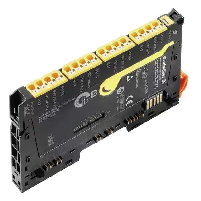 Nézd meg most Weidmüller 2464590000 UR20-8DI-PN-FSPS-V2 Remote I/O modul, IP20, Biztonság, Digitális jelek, 8 csatornás