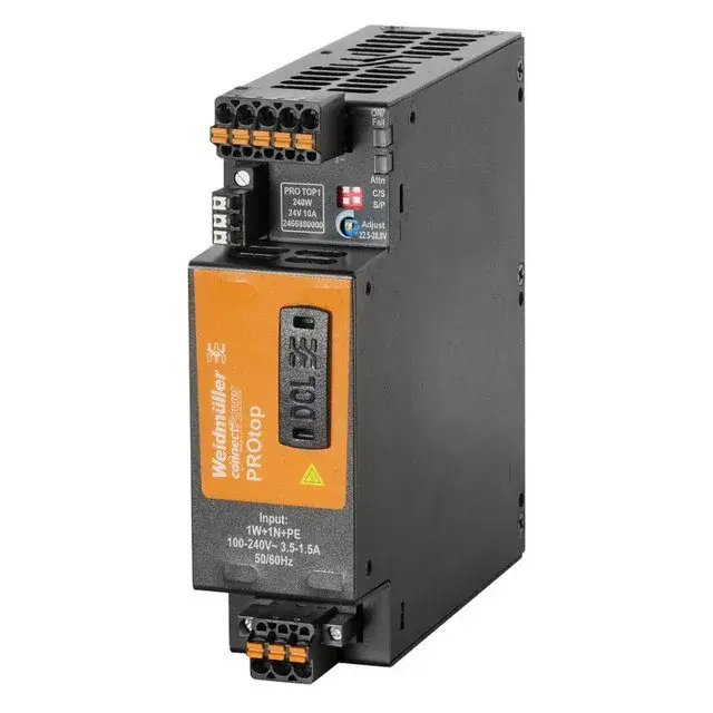 Weidmüller 2466880000 PRO TOP1 240W 24V 10A Áramellátás, tápegység, 24 V Nézd meg most