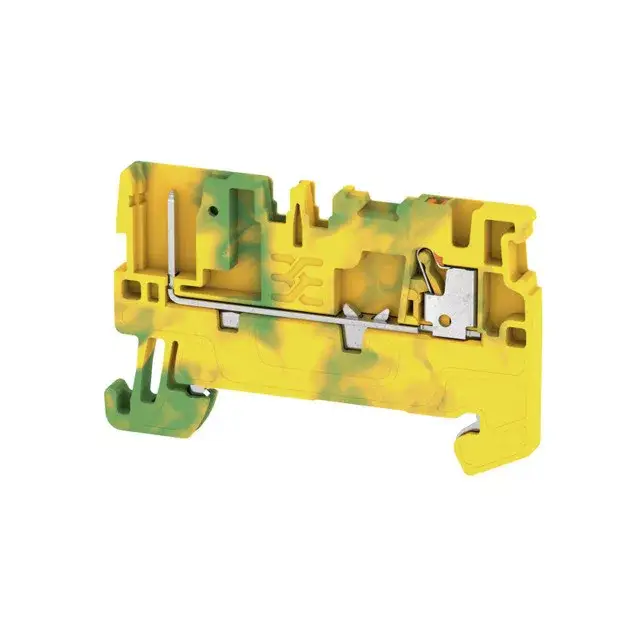 Akciós ár Weidmüller 2482220000 APGTB 1.5 PE 2C/1 Földelő sorkapcsok, PUSH IN, 1.5 mm2;, 500 V, zöld / sárga