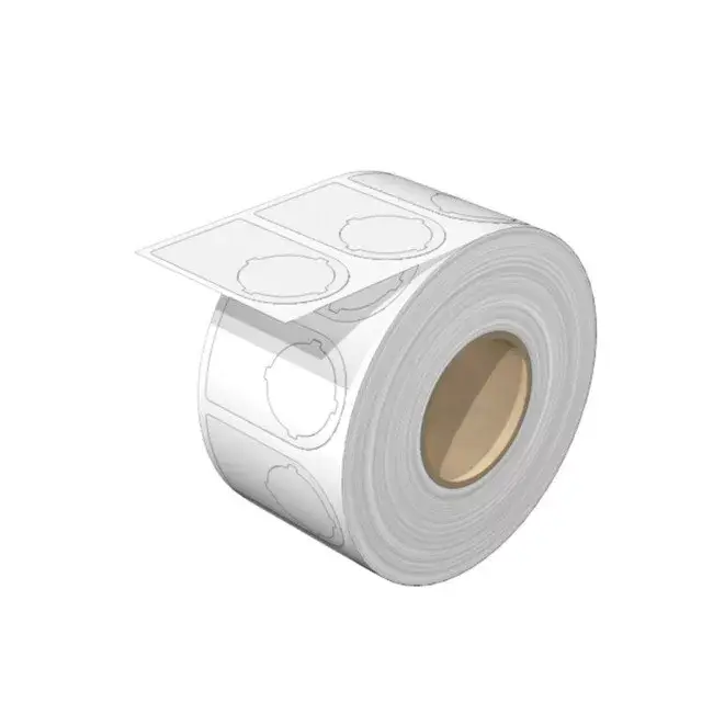 Gyors szállítás Weidmüller 2496960000 SM 27/18-22 MM WS VPE100 SwitchMark, Készülékjelölők, 47.75 x 27 mm, Fehér