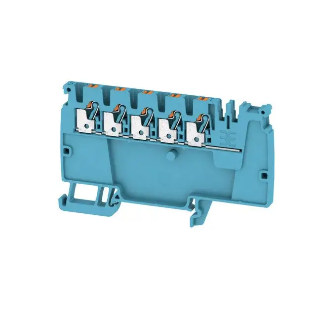 Weidmüller 2522840000 AAP12 2.5 LI BL/OR Moduláris elosztó sorkapcsok, PUSH IN, 2.5 mm2;, 800 V, 24 A, Kék Csak ma
