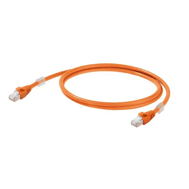 Weidmüller 2563810030 IE-C6FP8LO0030M40M40-O Patchkábel, RJ45 IP 20, RJ45 IP 20, Cat.6<sub>A</sub> / E osztály<sub>A</sub> (ISO/IEC 11801 2010), LSZH, 3 m Kihagyhatatlan ajánlat