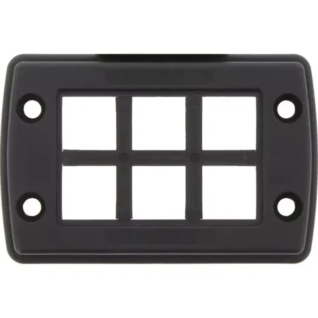 Azonnali szállítás Weidmüller 2583760000 CABTITE FR 10/6 BK SET Keret, Cabtite (cable entry system), Poliamid, üvegszál-erősítésű, mélyfekete, Magasság: 19.6 mm, Szélesség: 70 mm, Mélység: 19.6 mm, -40 °C…120 °C, IP54, IP65, IP66