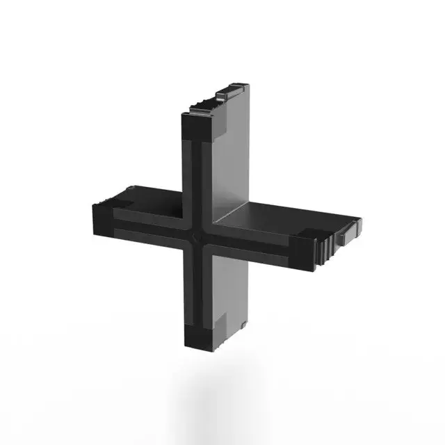 Weidmüller 2584290000 CABTITE GI X BK grid inlay, Cabtite (cable entry system), Poliamid, üvegszál-erősítésű, mélyfekete, Magasság: 17.5 mm, Szélesség: 44 mm, Mélység: 17.5 mm, -40 °C…120 °C Korlátozott ajánlat