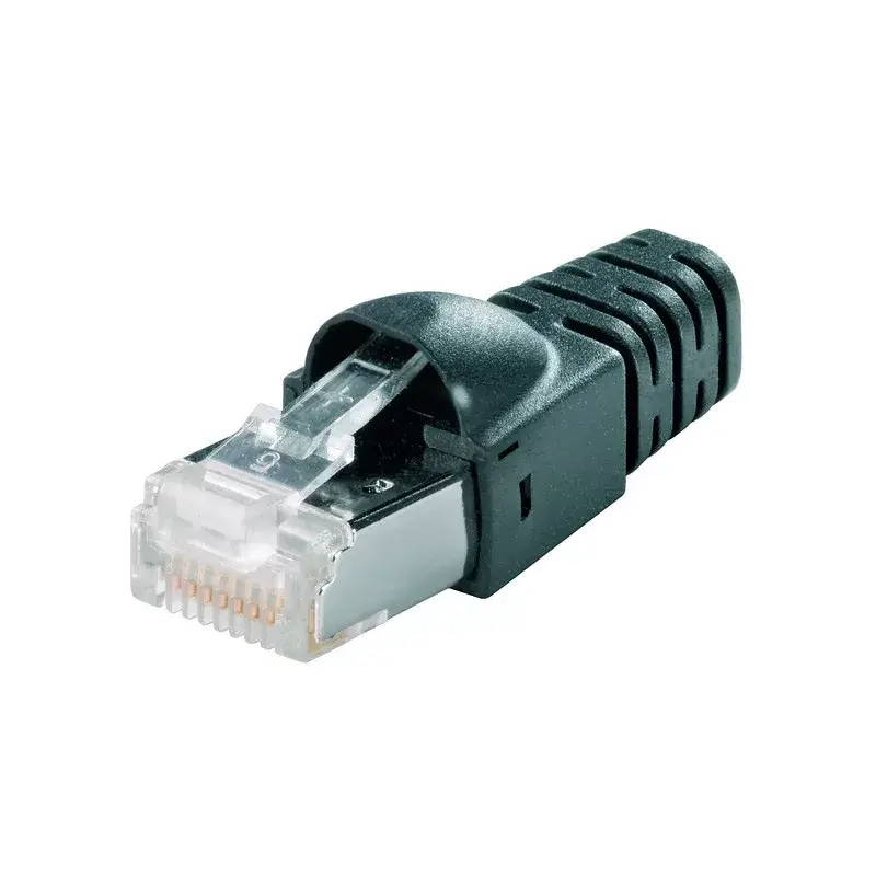 Legnépszerűbb Weidmüller 8813110000 IE-P63 RJ45 dugó, Vezetéktörés-gátlóval ; 5,5 - 6,2 mm, Cat.6<sub>A</sub> / E osztály<sub>A</sub> (ISO/IEC 11801 2010), IP20