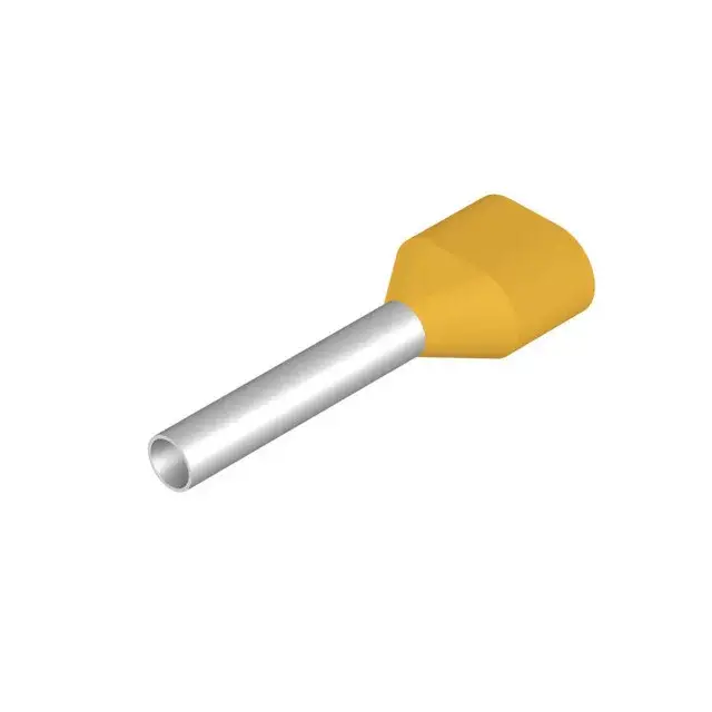 Weidmüller 9004910000 H1,0/20 ZH GELB SV-iker sárga műanyag gallérral Érvéghüvely, Iker-érvéghüvely, 16 mm, 12 mm, Sárga Legjobb ár