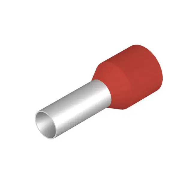 Weidmüller 9019240000 H10,0/22D R Érvéghüvely, szigetelt, 15 mm, 12 mm, Piros Végkiárusítás