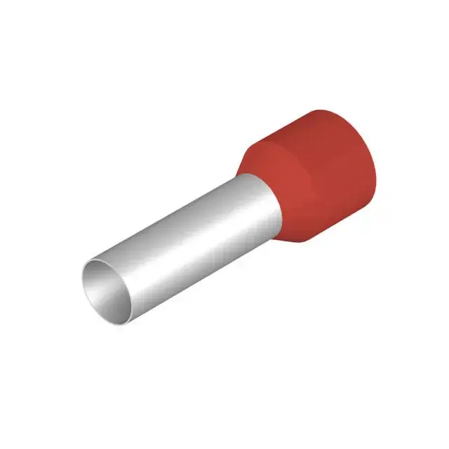 Outlet Weidmüller 9019330000 H35,0/39D R Érvéghüvely, szigetelt, 28 mm, 25 mm, Piros