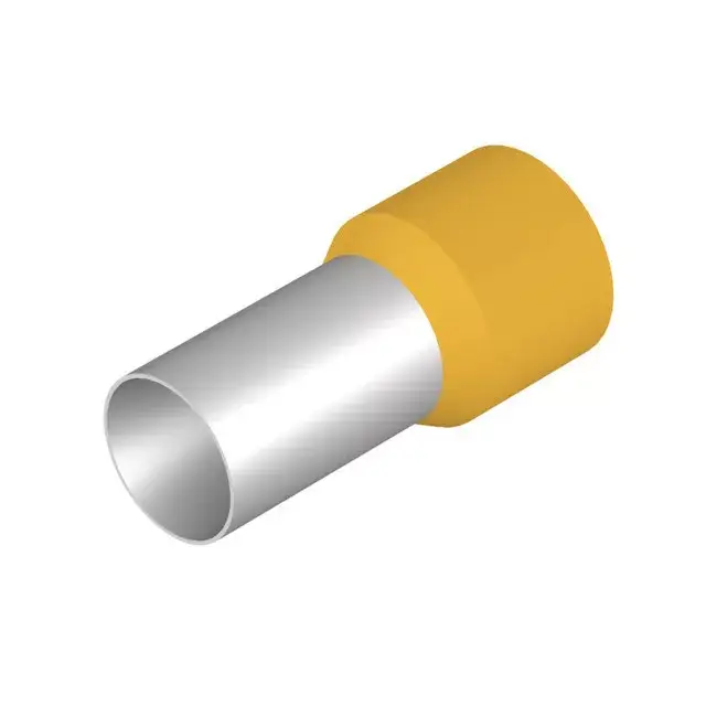 Olcsó Weidmüller 9028200000 H70,0/40 GELB sárga műanyag gallérral Érvéghüvely, szigetelt, 26 mm, 21 mm, Sárga