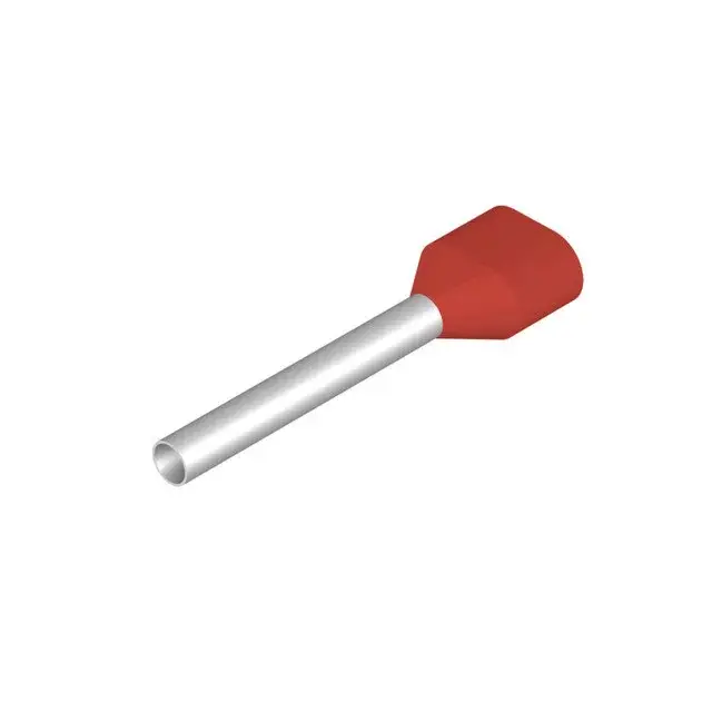 Legjobb ár Weidmüller 9037310000 H1,5/26 Érvéghüvely, Iker-érvéghüvely, 21 mm, 18 mm, Piros
