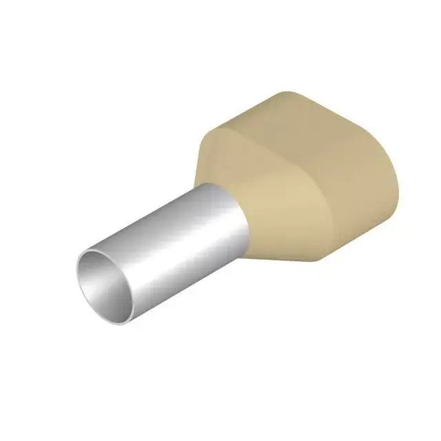 Vásárlói kedvenc Weidmüller 9037340000 H10,0/24 Érvéghüvely, Iker-érvéghüvely, 17 mm, 12 mm, Elefántcsont színű