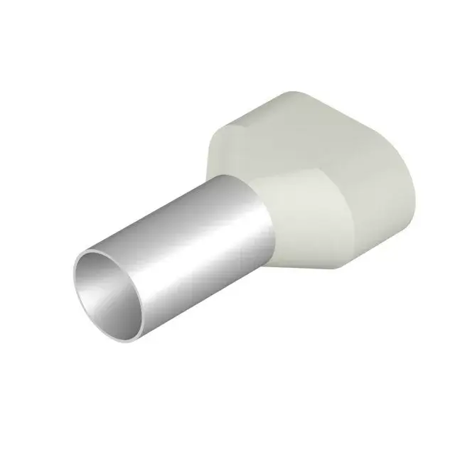 Weidmüller 9037730000 H16,0/29T Érvéghüvely, Iker-érvéghüvely, 20 mm, 16 mm, Fehér Biztonságos fizetés