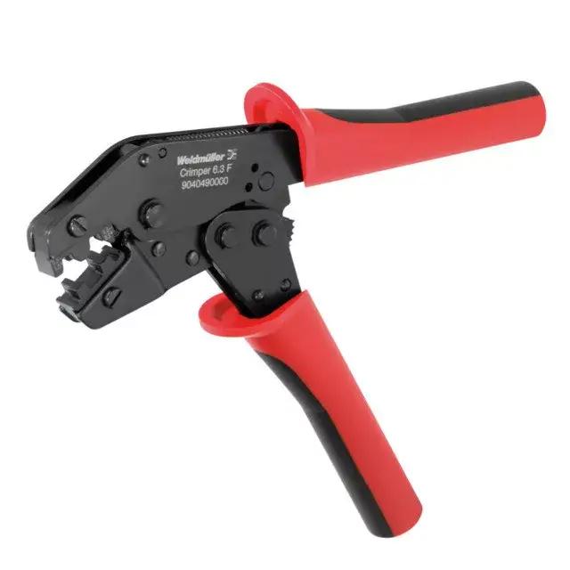 Árcsökkenés Weidmüller 9040490000 CRIMPER 6.3 F RED-L Prés fogó