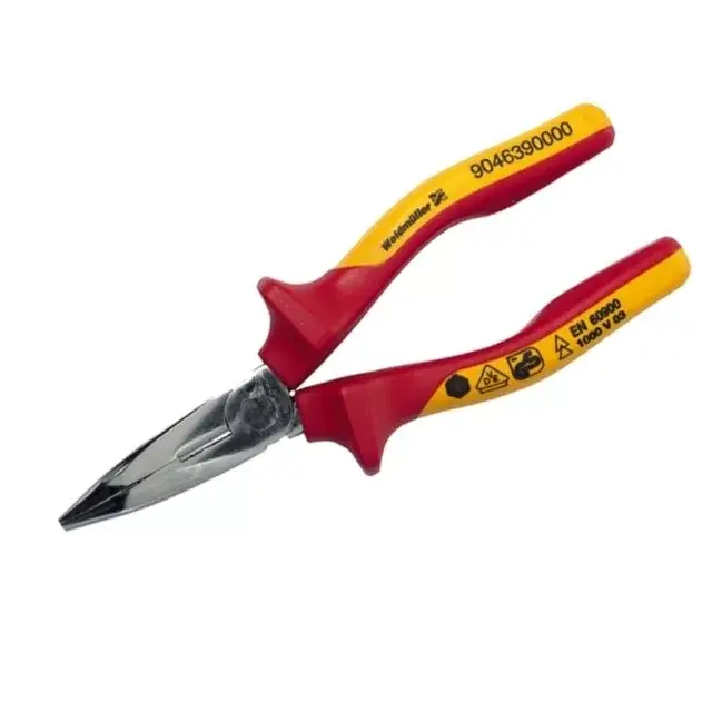 Weidmüller 9046400000 FRZ SG 200 RED-L VDE szerint szigetelt lapos fogó éllel 200 mm hosszú Nézd meg most