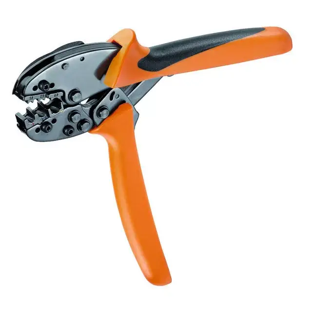 Weidmüller 9202850000 CTI 6 G Krimpelő szerszám, Megmunkáló szerszámok szigetelt kábelsarukhoz, 0.5mm2;, 6mm2;, Ovális krimpelés, Párhuzamos krimpelés Szuper akció