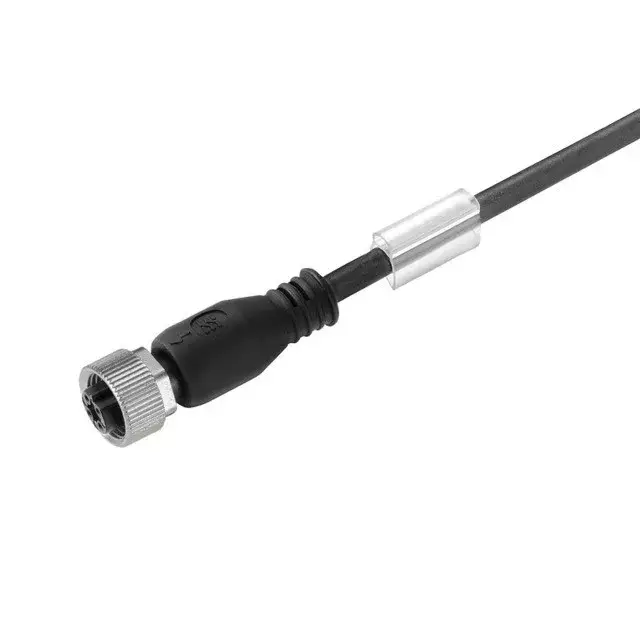 Weidmüller 9457821000 SAIL-M12BG-3-10U Érzékelő/beavatkozó vezeték, Egyik oldalon szabad vég, M12, Pólusok száma : 3, 10 m, Hüvely (mama) , egyenes, árnyékolt: Nem, LED: Nem, Köpeny anyaga: PUR, Halogén: Nem Olcsóbb