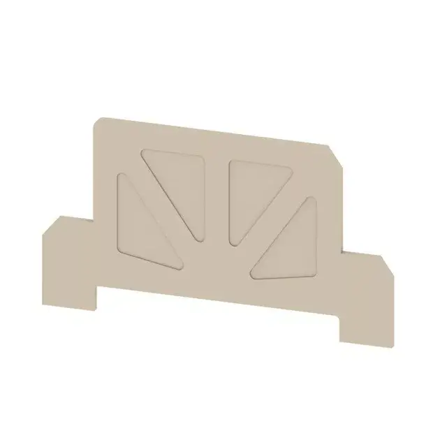 Weidmüller 9532470000 AP KDKS1 1.5 DB SAK sorozat, Véglap, 1.5 mm, Sötétbézs, Közvetlen rögzítés Árcsökkenés