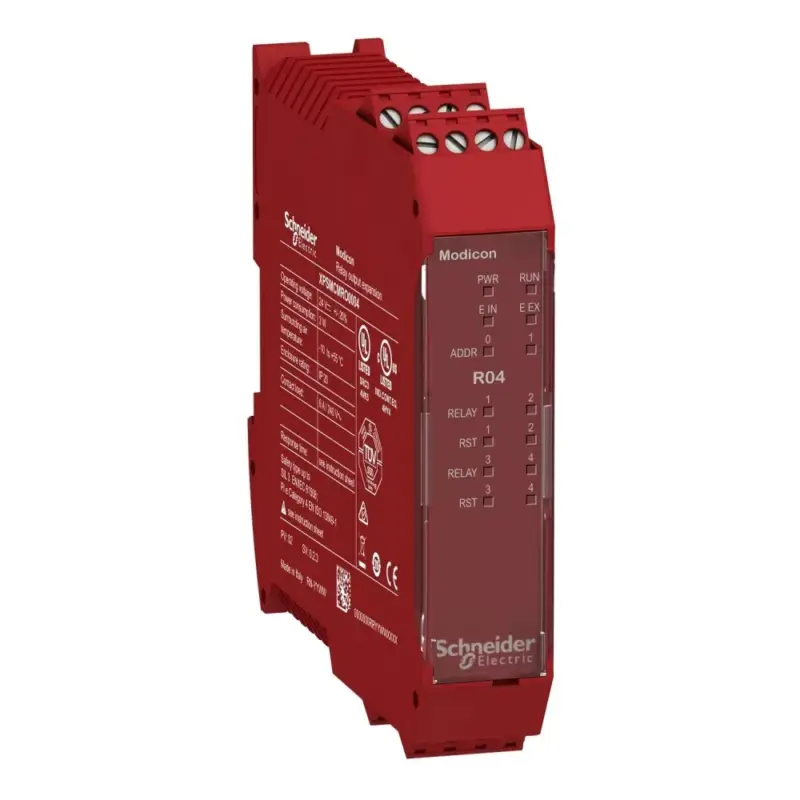 Expressz szállítás Schneider XPSMCMRO0004 bővítő modul, 4 relés kimenet