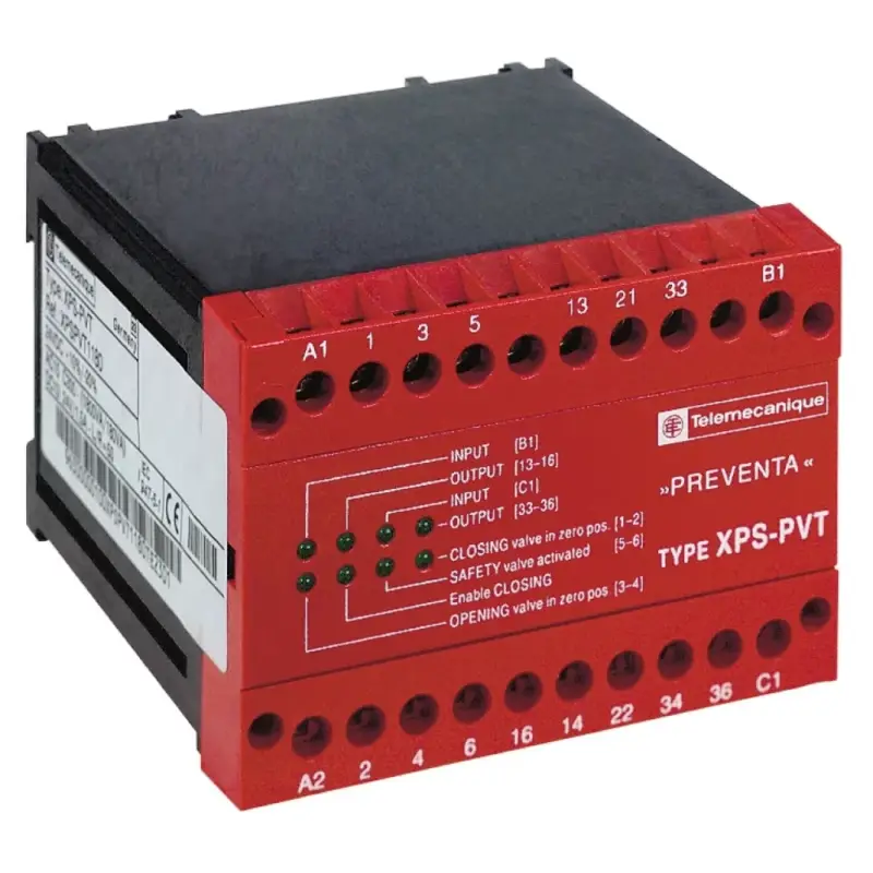 Vedd meg most Schneider XPSPVT1180 PREVENTA biztonsági modul 24V DC