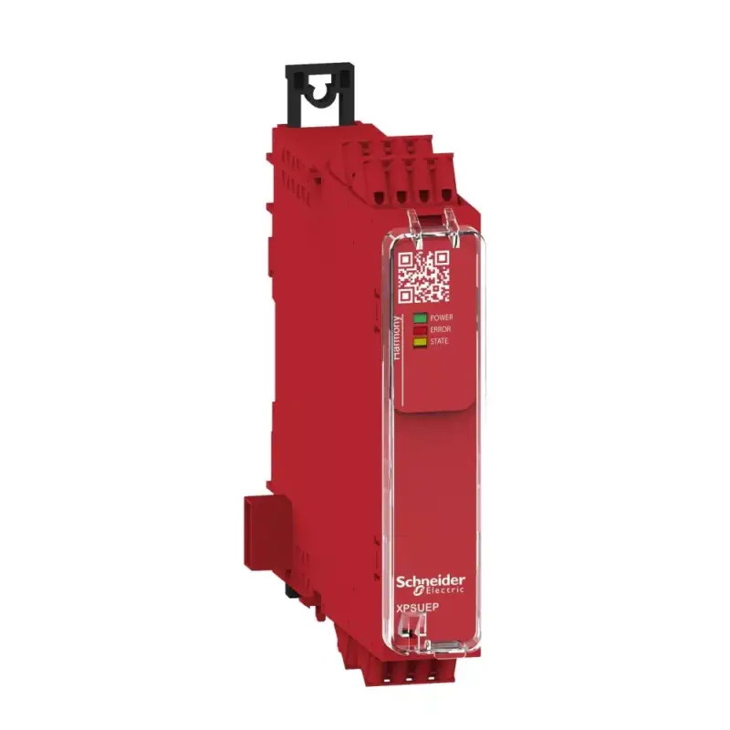 Ne maradj le Schneider XPSUEP14AC Preventa biztonsági relé bővítő modul, XPSUA reléhez, Cat.4, 24VAC/DC, rugós