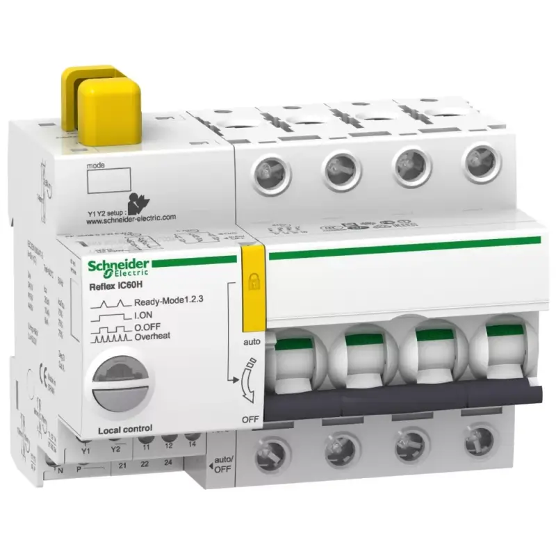 Schneider A9C65416 ACTI9 Reflex iC60H beépített megszakító vezérlés, 4P, C, 16A Szezonális akció