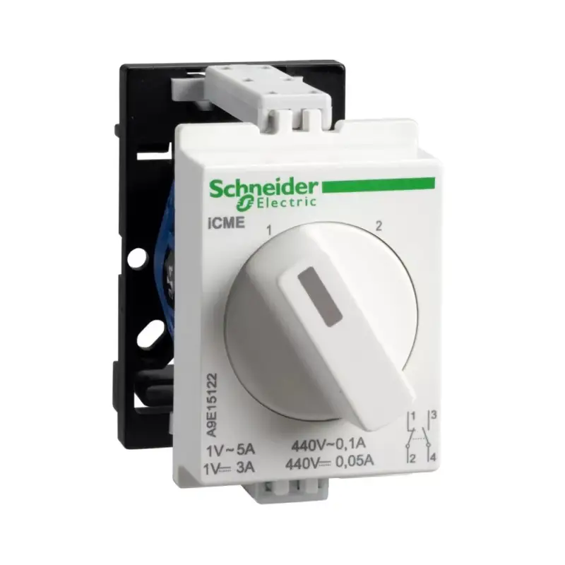 Schneider A9E15122 ACTI9 iCME DIN sínes választókapcsoló, 2 csatornás kisfogyasztású, 10A, 0.1-5 Utolsó esély