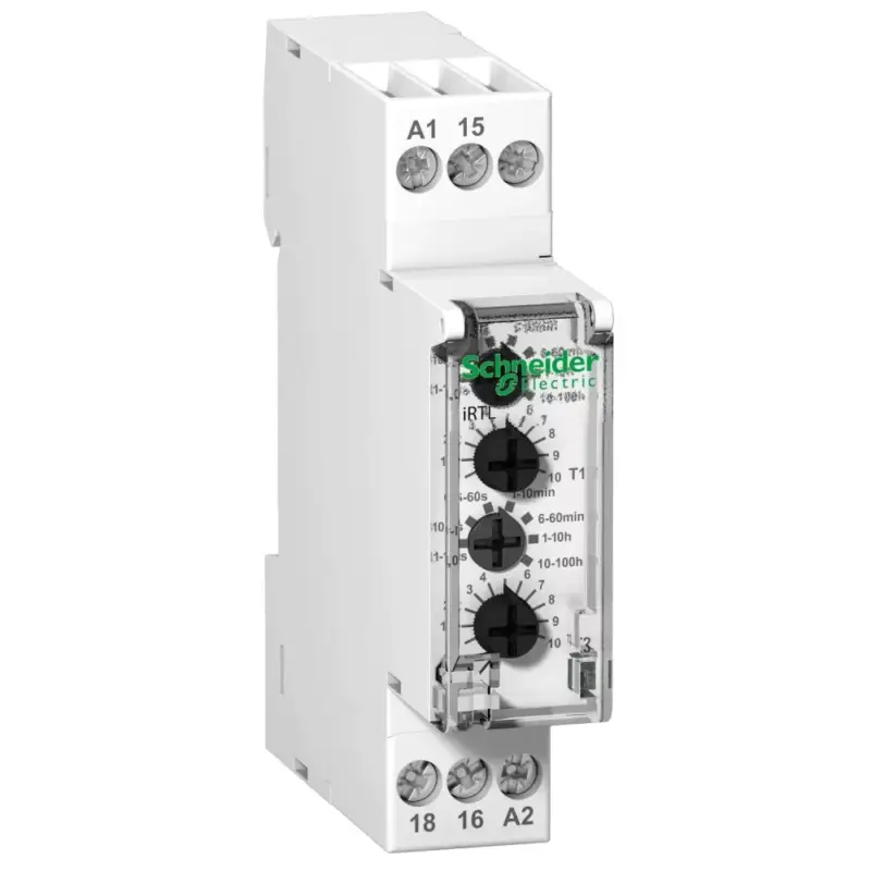 Különleges ajánlat Schneider A9E16069 ACTI9 iRTL időrelé, 2P, Uc 24-240 VAC, 24VDC