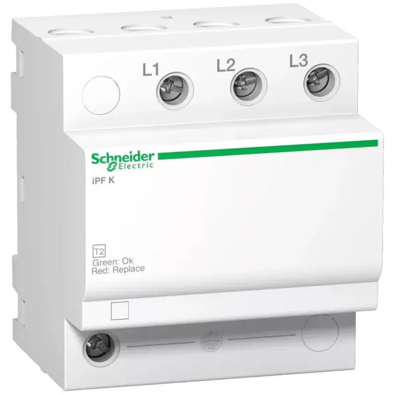 Expressz szállítás Schneider A9L15582 ACTI9 iPF túlfeszültség-korlátozó, fixbetétes, 40kA, 3P, 340V