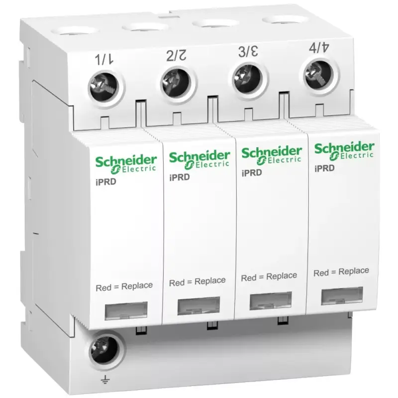 Vásárlói kedvenc Schneider A9L20400 ACTI9 iPRD túlfeszültség-korlátozó, cs.bet. 20kA, 4P, 350V