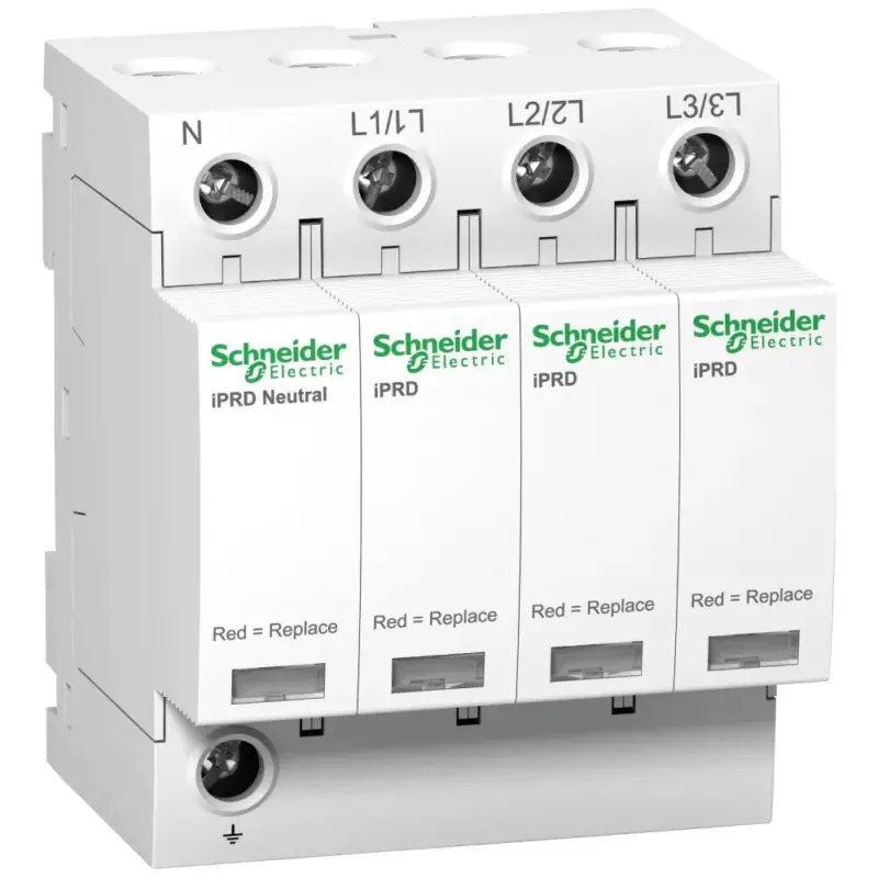 Olcsó Schneider A9L40600 ACTI9 iPRD túlfeszültség-korlátozó, cs.bet. 40kA, 3P-N, 350V