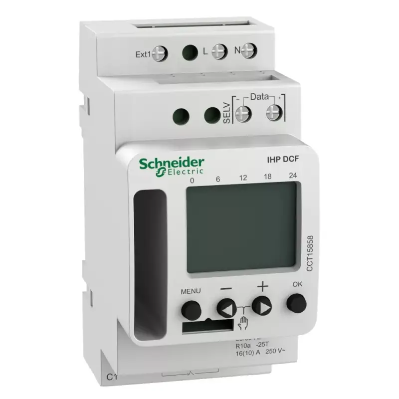 Schneider CCT15858 ACTI9 IHP DCF SMART (24/7) programozható időkapcsoló Szuper ajánlat