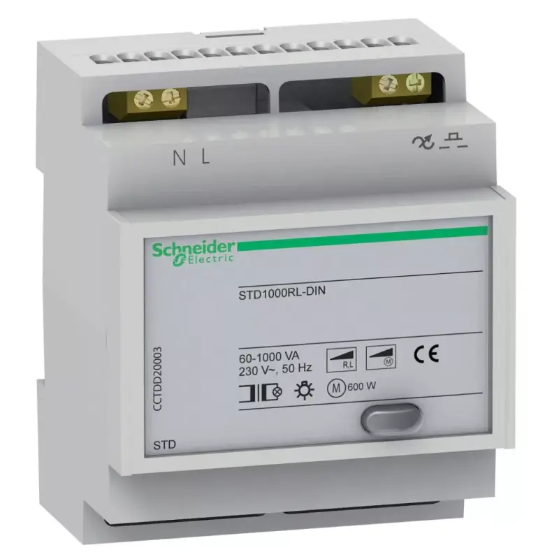 Legjobb ár Schneider CCTDD20003 ACTI9 STD1000RL-DIN univerzális dimmer, 1000W