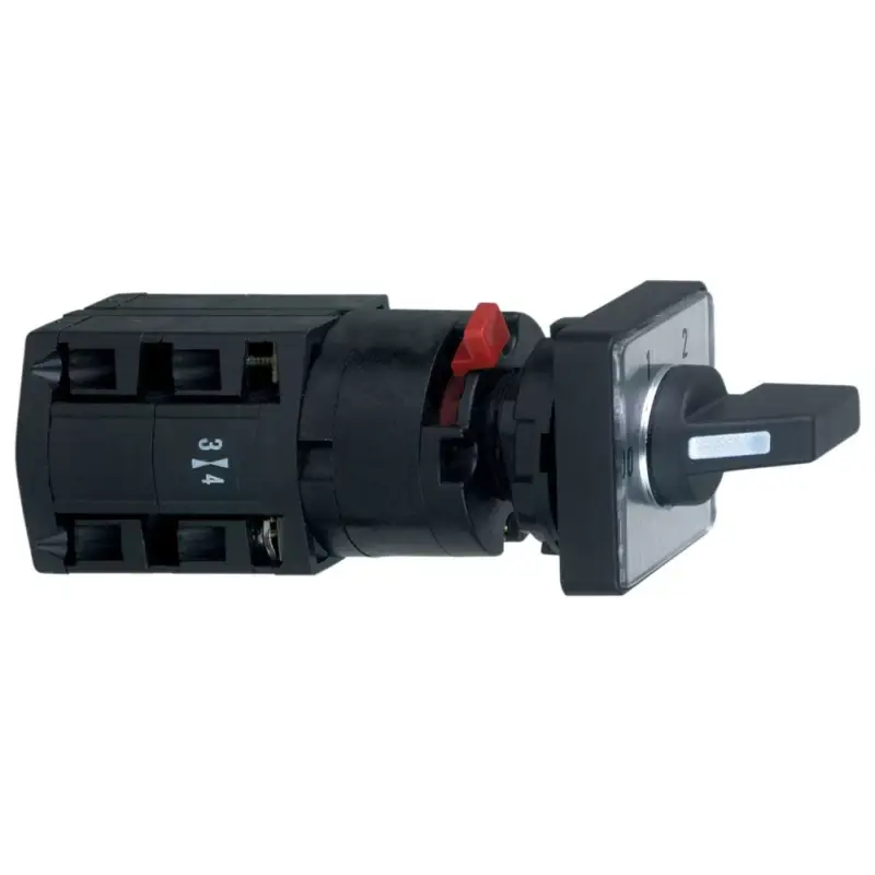 Schneider K10H014UCH Harmony K komplett bütykös kapcsoló, 10A, Ø16-22mm furat, 4P, 60°, 2 fokozatú átkapcsoló Expressz szállítás