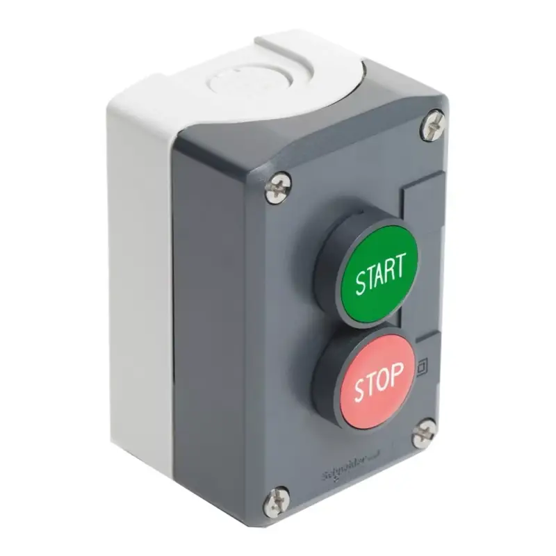 Schneider XALD215 Harmony XALD tokozott nyomógomb, 1 piros - 1 zöld nyomógomb, 1NC+1NO, "Start" "Stop" feliratok Akciós ár