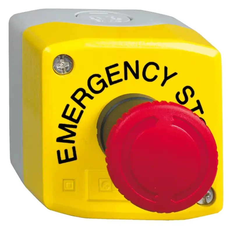 Rendeld meg most Schneider XALK178GTH29 Harmony XALK tokozott vészgomb, sárga, 1 piros gombafejű nyomógomb, forgatásra kioldóg, 1NO+2NC, "EMERGENCY STOP"