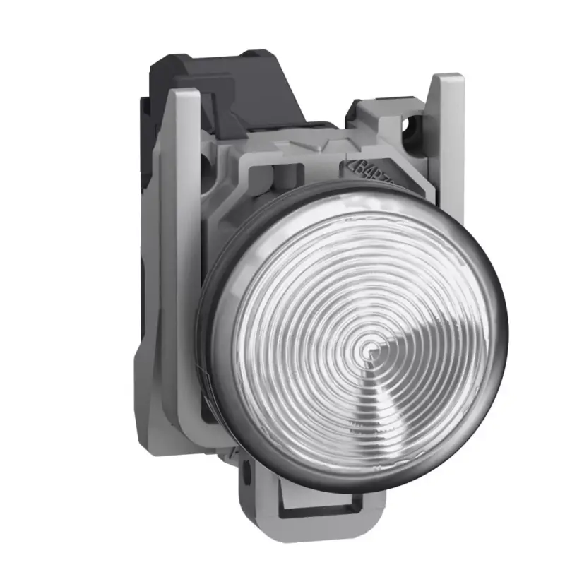 Népszerű Schneider XB4BVBM1GEX Harmony ATEX D komplett LED jelzőlámpa, Ø22, 24-240VAC/DC, fehér