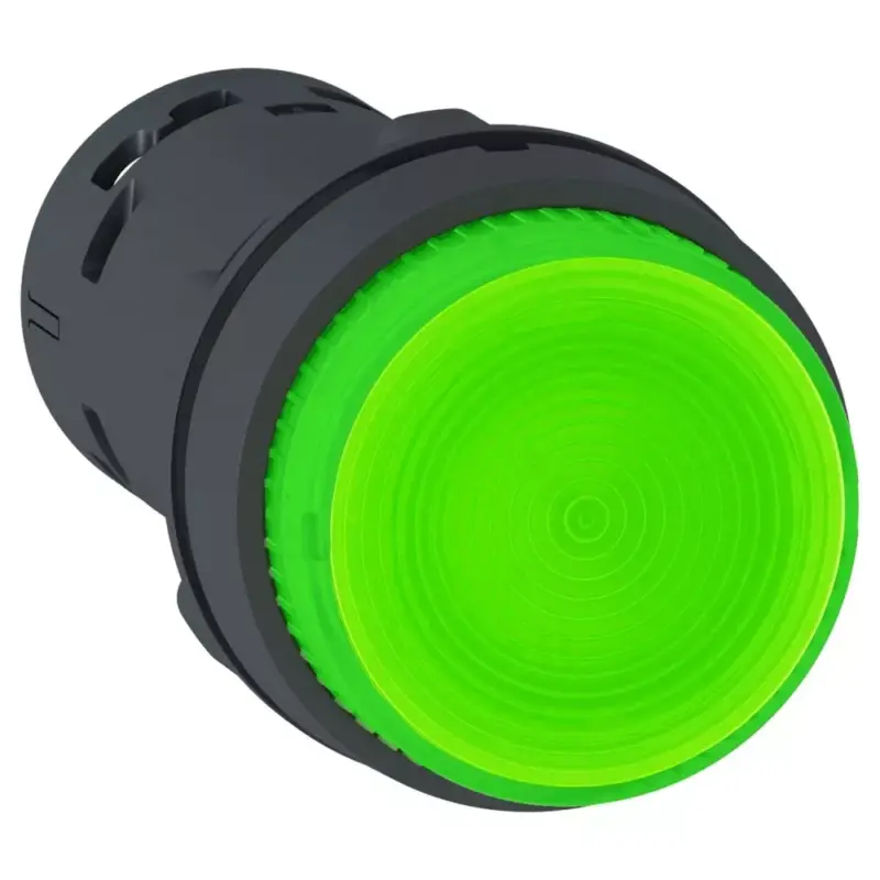 Schneider XB7NW33B1 Harmony XB7 monolitikus világító nyomógomb LED, 1nO, zöld Rendeld meg most