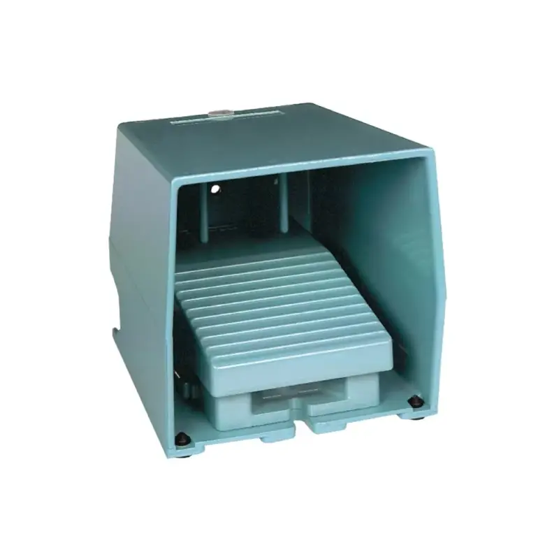 Ne maradj le Schneider XPEM310 Harmony XPE lábkapcsoló, 1 fokozatú, 1NO+1NC, védőtetővel, fém, kék