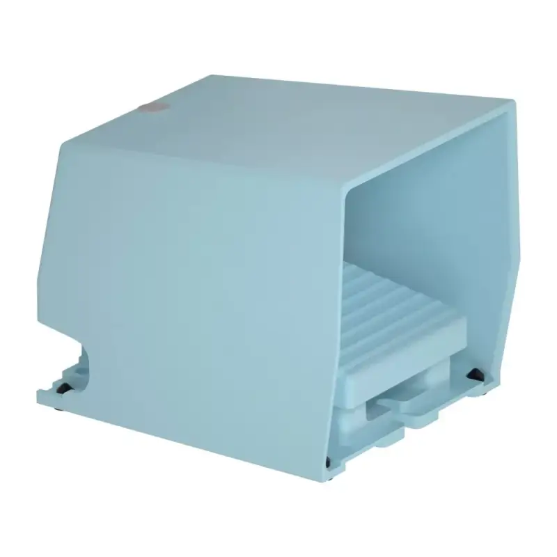 Schneider XPEM510 Harmony XPE lábkapcsoló, 1 fokozatú, 1NO+1NC, védőtetővel, fém, kioldóval, kék Szezonális akció