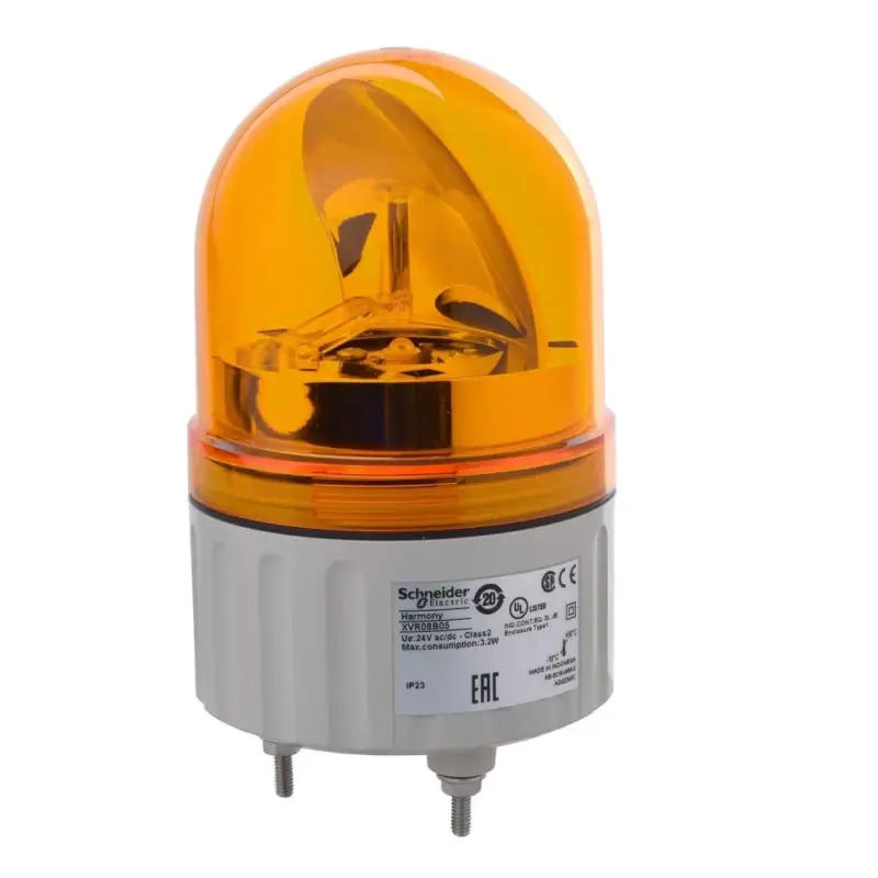 Schneider XVR08B05 Harmony XVR forgútükrös jelzőfény, LED-es, Ø84, IP23, narancs, 24VAC/DC Végkiárusítás