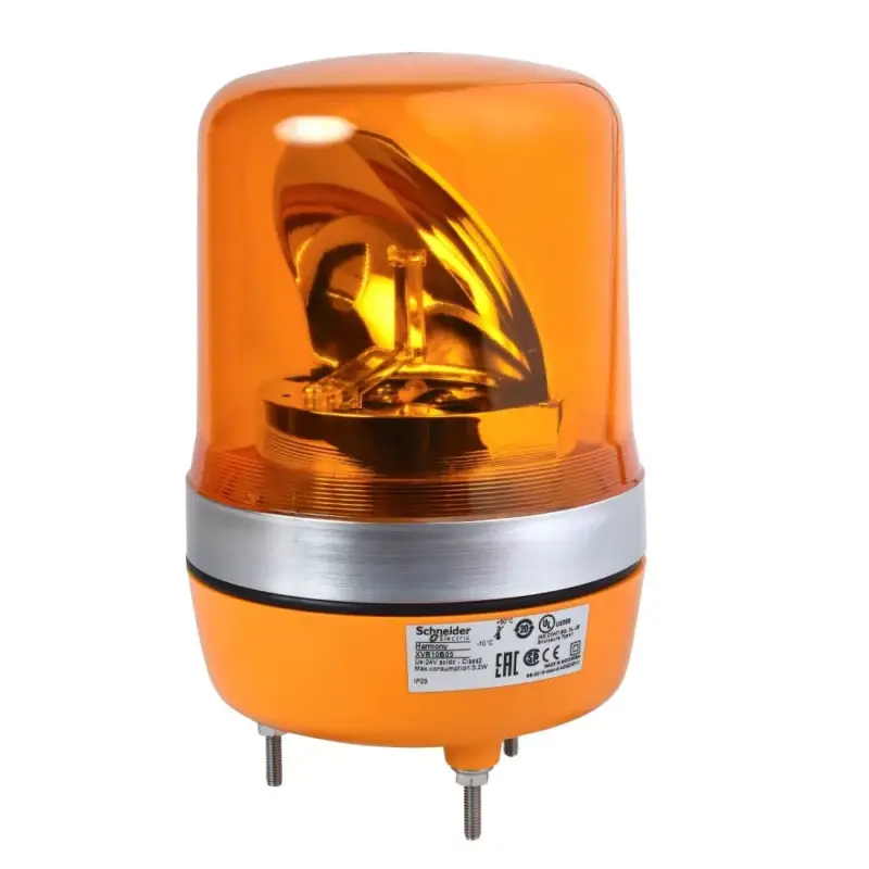 Schneider XVR10B05 Harmony XVR forgútükrös jelzőfény, LED-es, Ø106, IP23, narancs, 24VAC/DC Biztonságos vásárlás