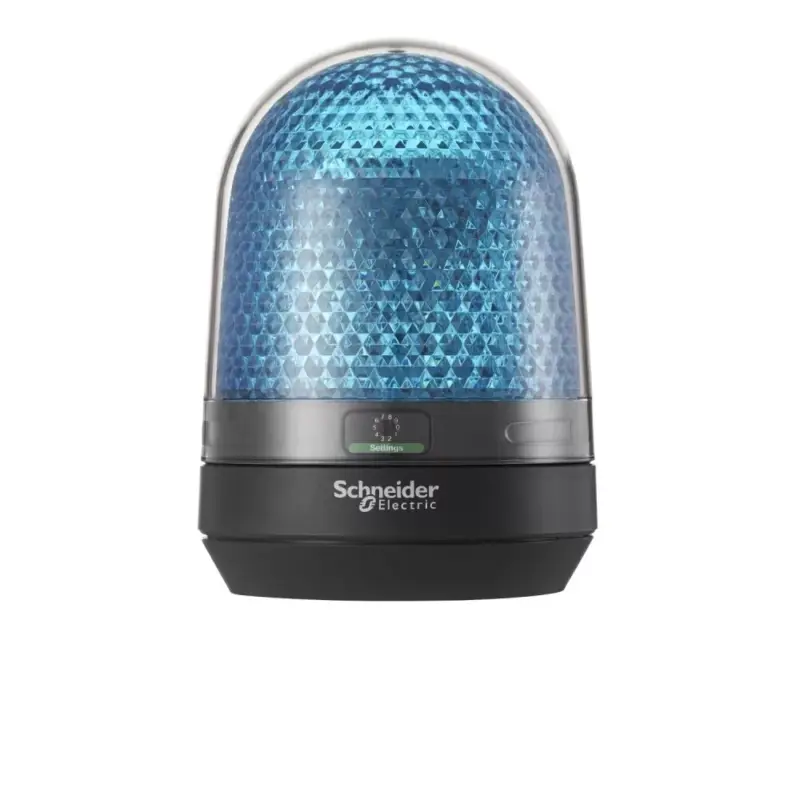 Schneider XVR3B06 Harmony XVR forgófényű jelzőegység, LED-es, Ø100, IP65, kék, 12-24VAC/DC Árengedmény