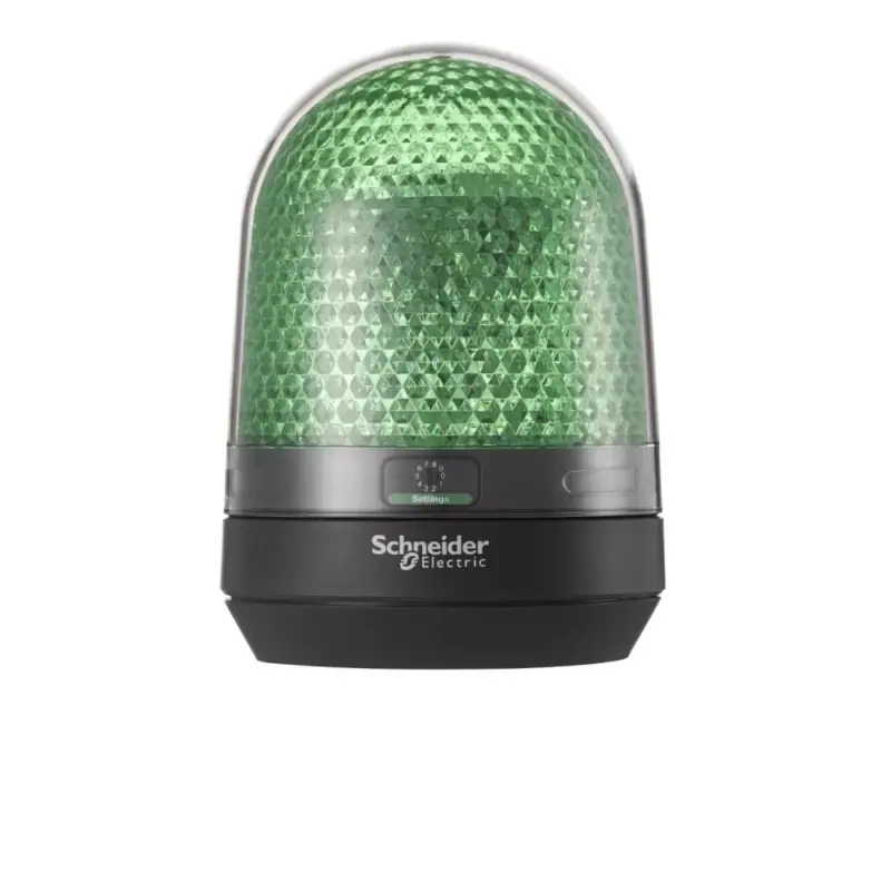 Schneider XVR3M03 Harmony XVR forgófényű jelzőegység, LED-es, Ø100, IP65, zöld, 100-230VAC Utolsó esély