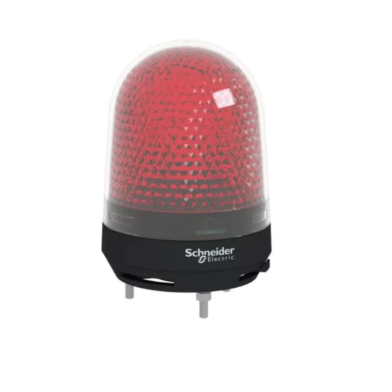 Outlet Schneider XVR3M04S Harmony XVR forgófényű jelzőegység, LED-es, Ø100, IP23, piros, berregővel, 100-230VAC