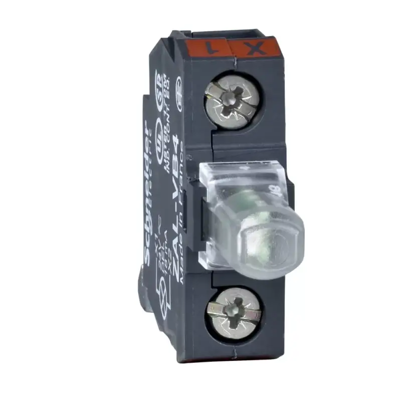 Exkluzív ajánlat Schneider ZALVM1 Harmony XAC LED homloklapra szerelhető 230V fehér, függőkapcsolóhoz