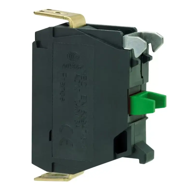 Schneider ZBE1016P3 Harmony XB4/XB5 érintkező blokk, 1NO, IP5X, aranyozott alacsonyszintű érintkezők, csavaros csatlakozó lapos vezetékhez Expressz szállítás