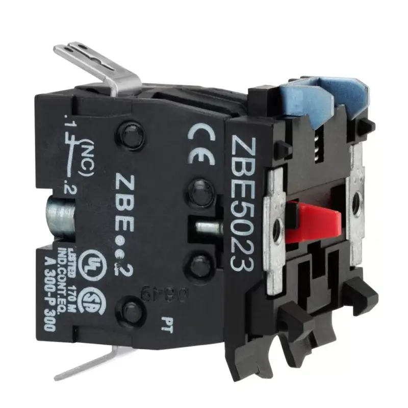 Legnépszerűbb Schneider ZBE5023 Harmony XB4/XB5 érintkező blokk, 1NC, nagyteljesítményű, 10A, Faston csatlakozó