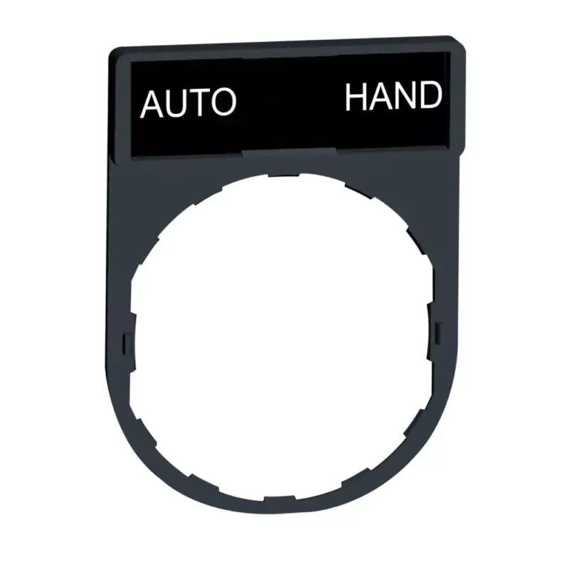 Schneider ZBY2364 Harmony címketartó 30x40 mm, Ø22 készülékekhez, 8x27 mm felirati címkével, AUTO-HAND Biztonságos vásárlás