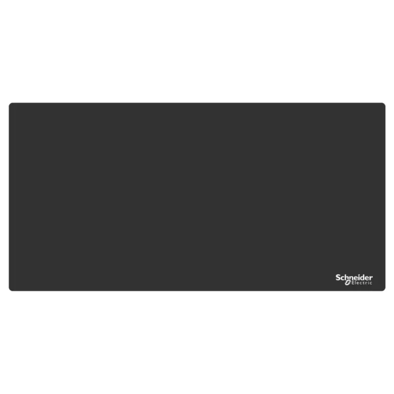 Schneider ZBYLEG402000 Harmony kezelőpanel maszk, 400x200mm, teli fekete Gyors kiszállítás